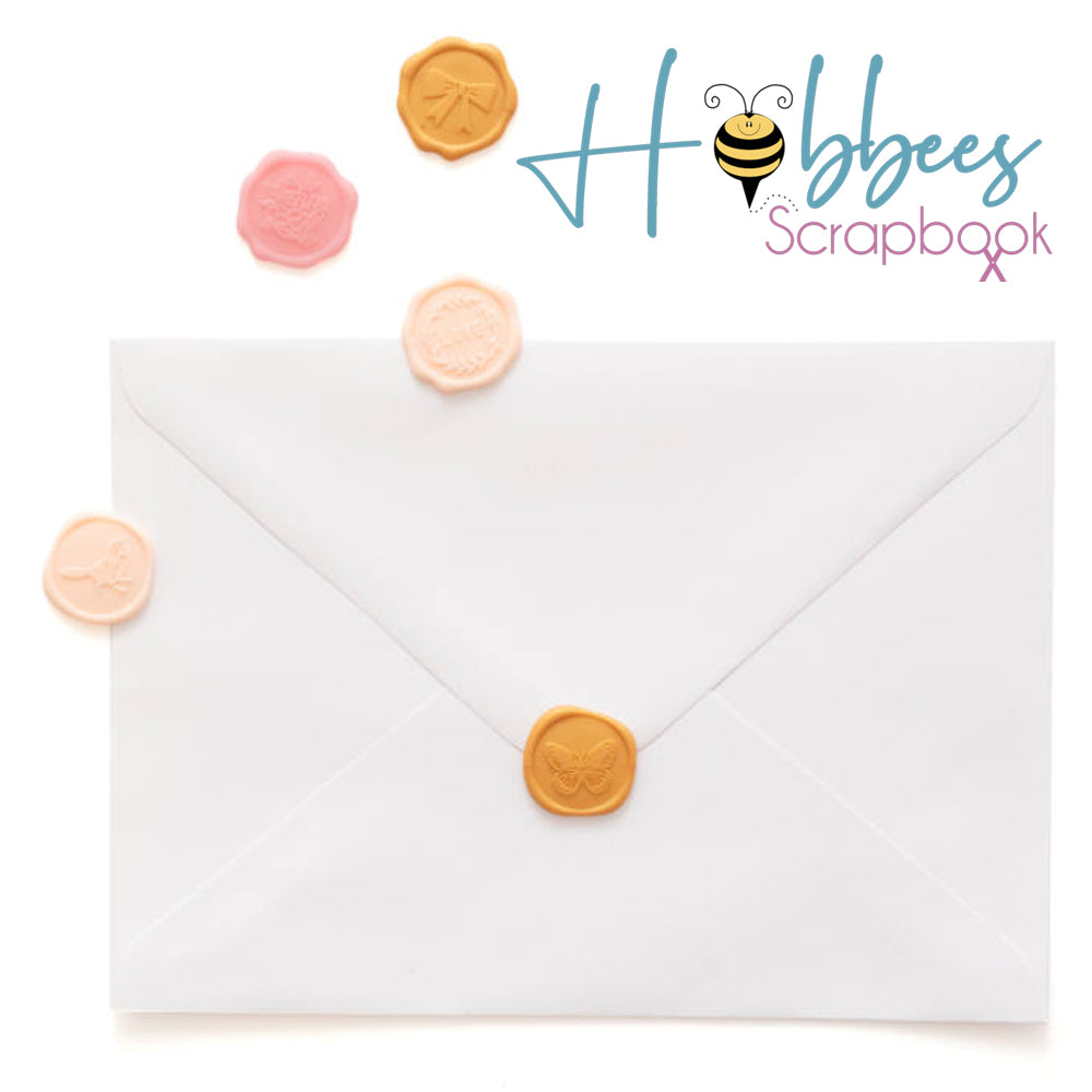 Molded Plastic Puffy Stickers / Estampas Sello Tipo Lacre Descontinuado Crate Paper