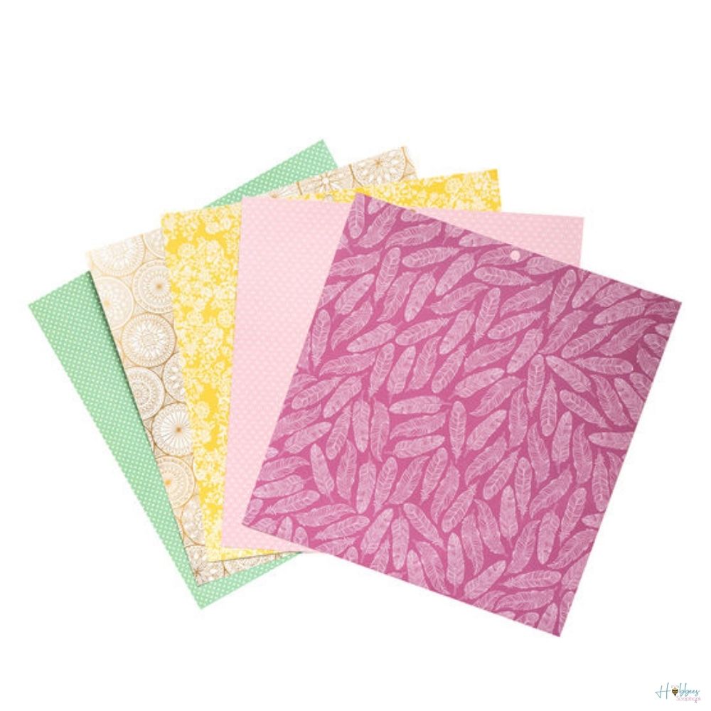 Wild & Free Paper Stack 12" / Block de Papel Estampado Papel DCWV