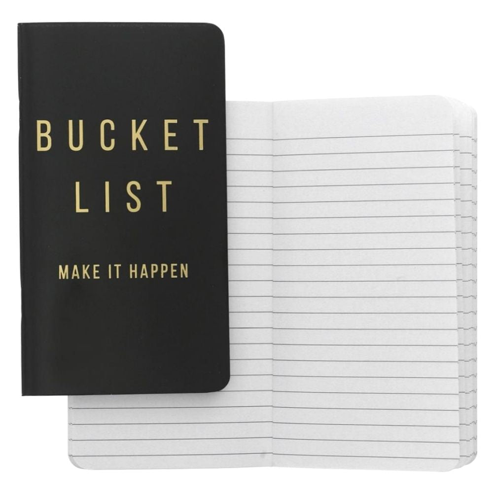 Bucket List 3 Notebooks / 3 Libretas de Bolsillo Descontinuado Teresa Collins