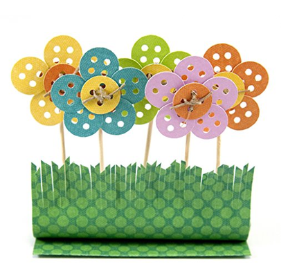 Mini Punches Set Button and Holes / 2 Mini Perfordoras para Hacer Botones Descontinuado Ek Success