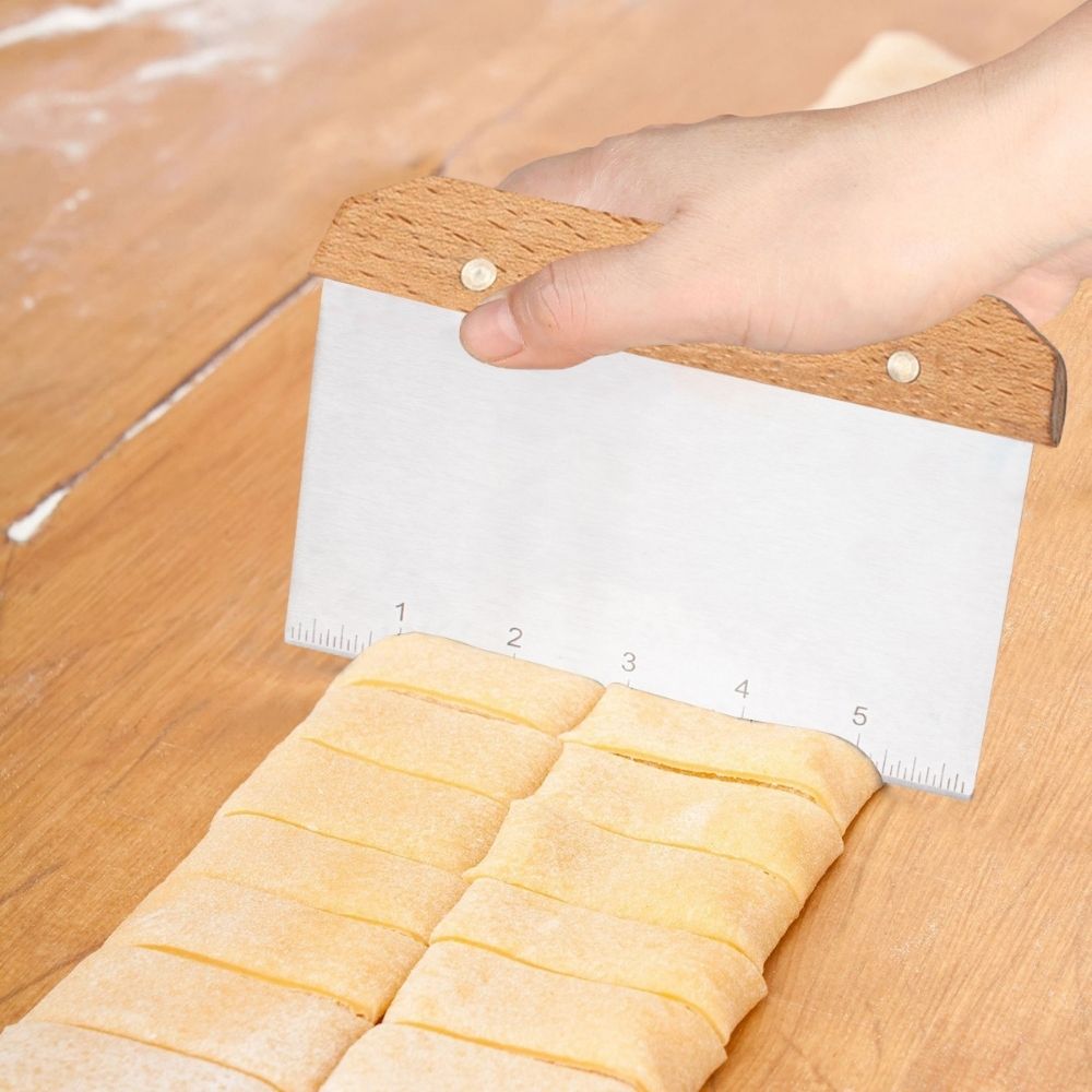 Metal Bench Scraper / Cortador y Raspador para Masa  AC Food Crafting