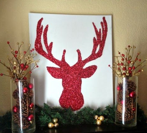 Resplendent Red Glitter Shimmer Spray / Spray de Decoración Rojo Brillante Descontinuado Krylon