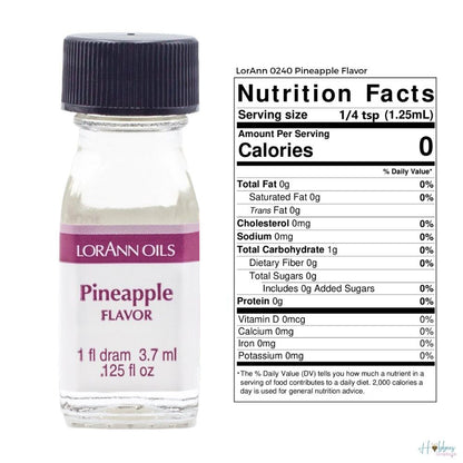 Summer Fruits Flavorings / Saborizantes de Mora Azul, Frambuesa y Piña. Repostería Lorann Gourmet