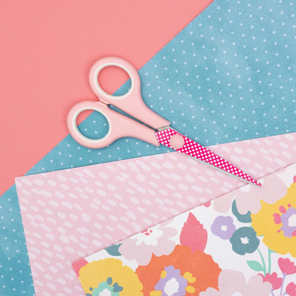 Cutup Scissors Pink with Polka Dots / Tijeras Rosas con Puntitos Tijeras / Cutters American Crafts
