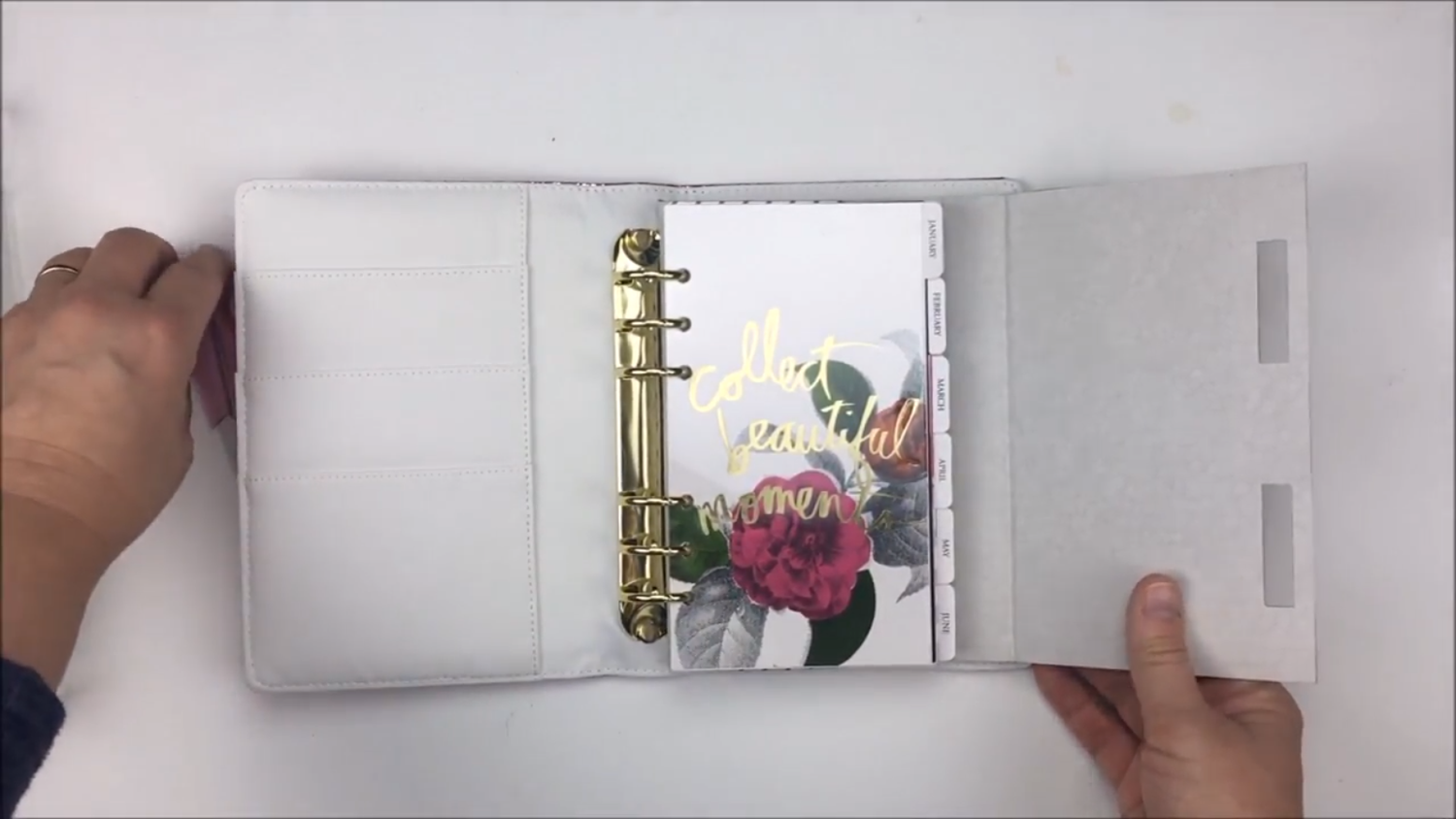 Fresh Start Personal Planner Pink Glitter / Planificador Personal Rosa Resplandeciente Descontinuado Heidi Swapp