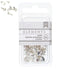 Silver Brads / 50 Chinches Plateados Descontinuado American Crafts