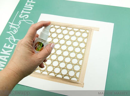 Paquete Especial Estenciles, Pinturas y Texturas Descontinuado Heidi Swapp