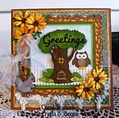 Little Owl Die /  Suaje de Búho Dados de Corte / Suajes / Troqueles Cottage Cutz