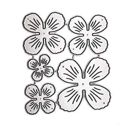Suaje de Flor en Capas Dados de Corte / Suajes / Troqueles Hobbees