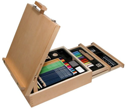 Easel Artist Set All Media Art Set / Juego de Arte Todos los Medios con Caballete Sets de Arte Royal Langnickel