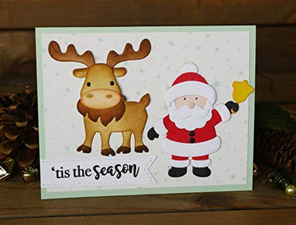 Santa Claus Dies / Suajes de Santa Claus Descontinuado Elizabeth Craft Designs
