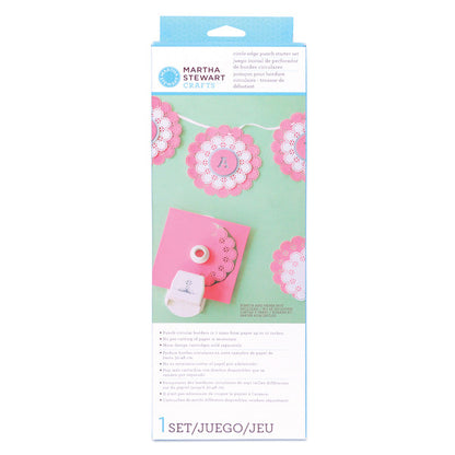 Circle Edge Punch Starter Kit / Kit Inicial de Círculos Decorados Descontinuado Martha Stewart