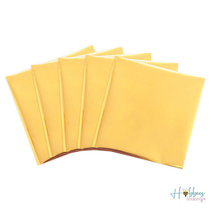 Foil Quill Sheets Gold / Hojas de Aluminio Reactivo Dorado Foil We R Memory Keepers