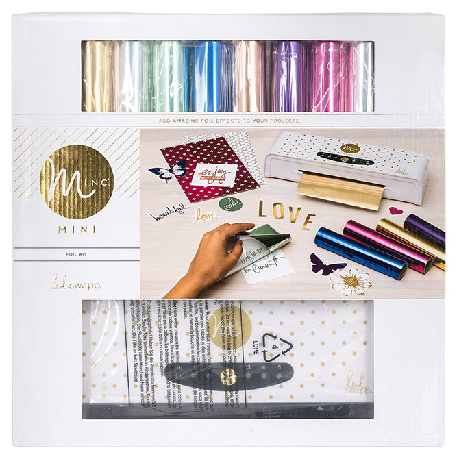 Kit Mini Minc Foil Machine / Kit de Maquina Mini Minc con Foil Descontinuado Heidi Swapp