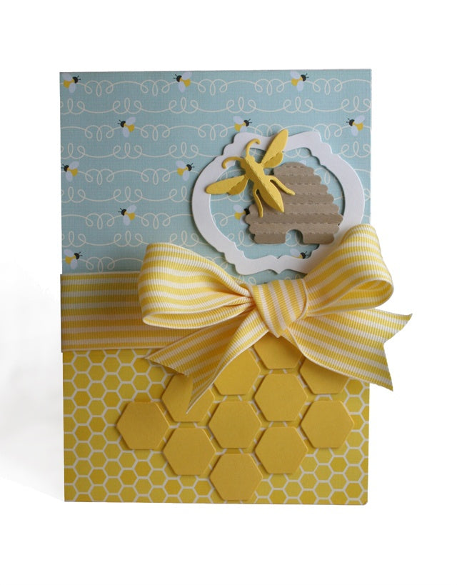 Beehive Cutting Dies / Suaje de Corte de Panal y Abeja Descontinuado LifeStyle Crafts