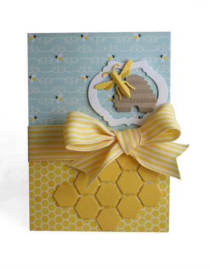 Beehive Cutting Dies / Suaje de Corte de Panal y Abeja Descontinuado LifeStyle Crafts