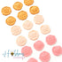 Molded Plastic Puffy Stickers / Estampas Sello Tipo Lacre Descontinuado Crate Paper