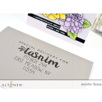 Calligraphy Alpha Stamps Set / Sellos Alfabeto Caligrafía Descontinuado Altenew