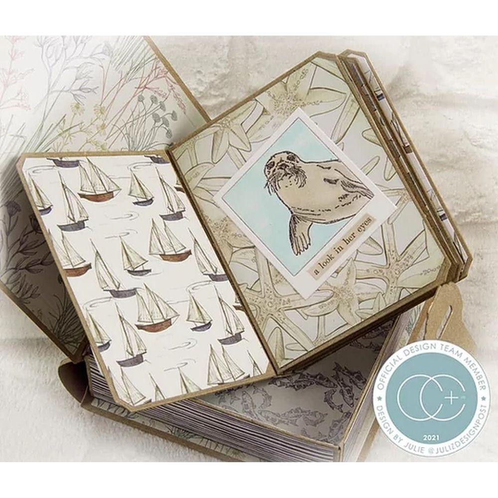 Sea &amp; Shore Stamps / 6 Sellos Mar y Costa Sellos Craft Consortium