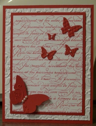 Whispers Enchanted Crimson Red Embossing Powder / Polvos de Realce Rojo Descontinuado Darice