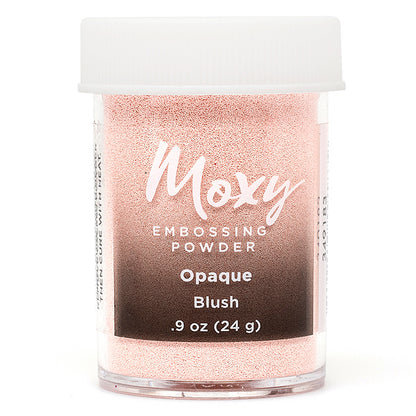 Moxy Blush Embossing Powder / Polvo de Embossing Rosa Pálido Descontinuado American Crafts