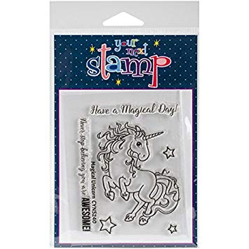 Magical Unicorn Stamp / Sellos de Polímero de Unicornio Mágico