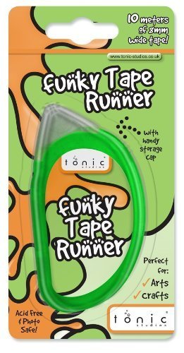 Funky Tape Runner / Pegamento Uso Fácil Doble Cara Descontinuado Tonic Studios