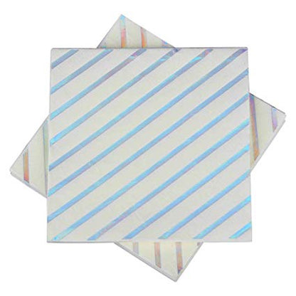 Party Tme Plates Napkins / Juego de Platos y Servilletas Holográficos Descontinuado American Crafts