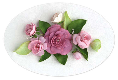 Flower 016 Rose 3D / Suaje de Rosa en 3D Descontinuado Leane Creatief