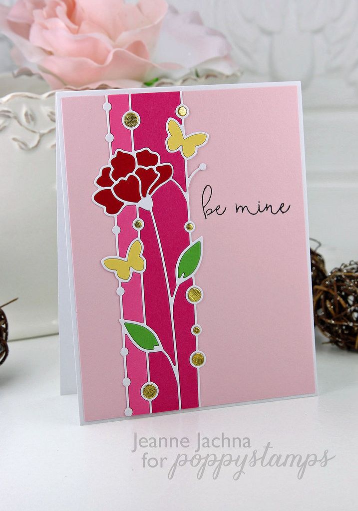 Peony Bud Die / Suaje de Corte Flor de Peonía Descontinuado Poppy Stamps