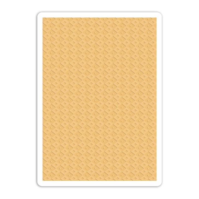 Plus Field of Diamonds Embossing Folder / Folder de Grabado Campo de Diamantes DESCONTINUADO Sizzix