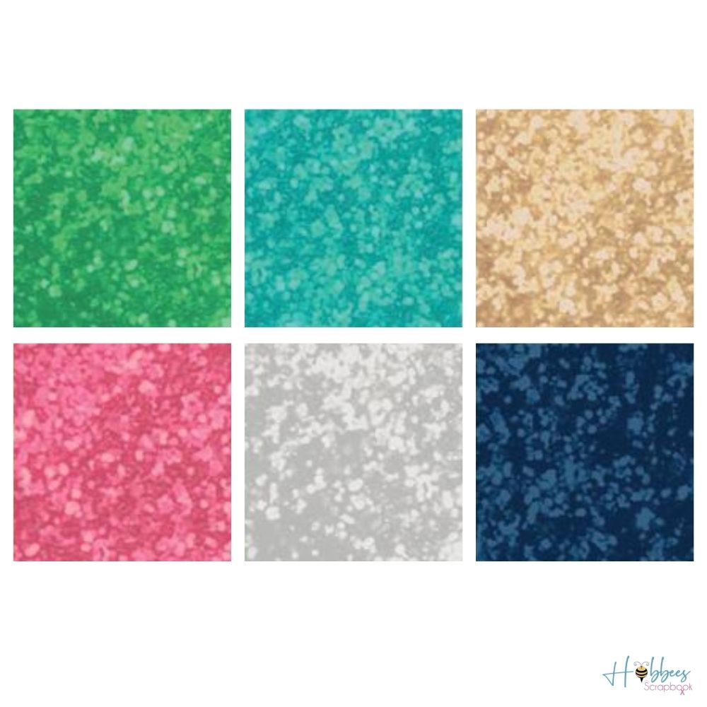 The Cardstock Stack / Cartulina Glitter Metalizada 6 x 6" Descontinuado DCWV