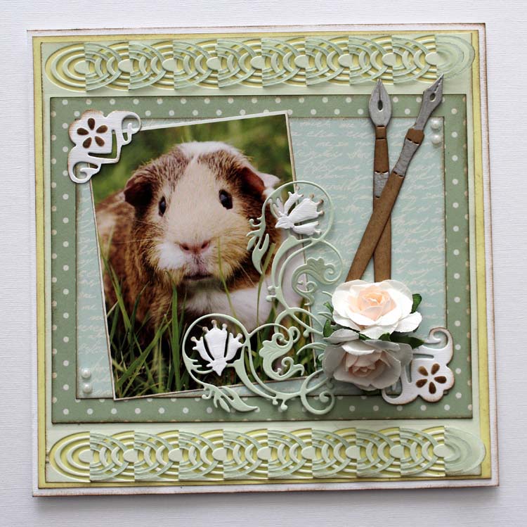 Flower Swirl Die / Suaje de Remolino Floral Descontinuado Joy Crafts