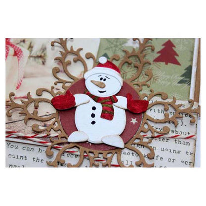 Snowman Yotr Die / Suaje de Muñeco de Nieve Descontinuado Joy Crafts