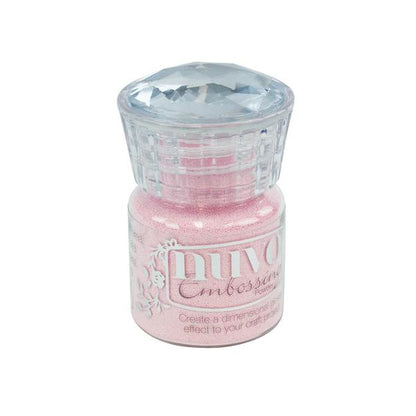 Embossing Powder Ballerina Pink / Polvo de Realce Rosa Descontinuado Nuvo