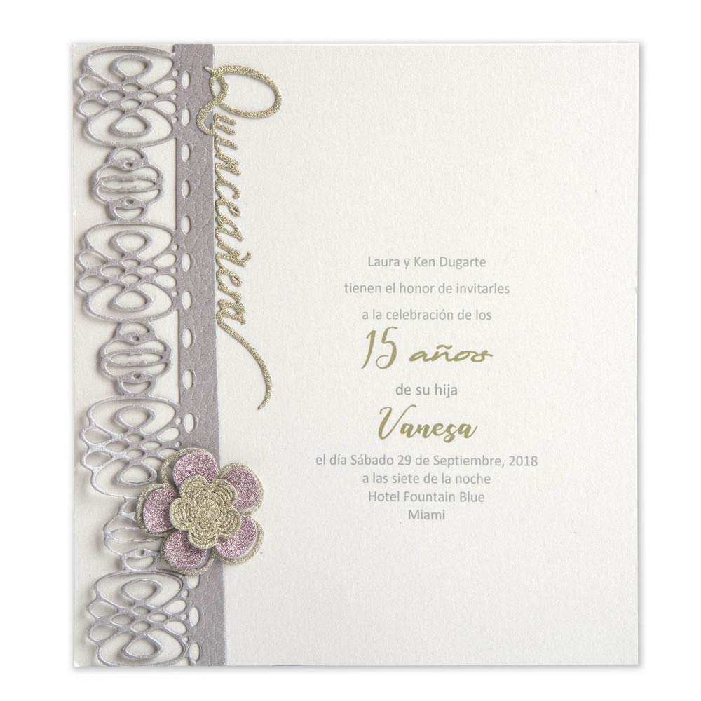 Thinlits Die Set / Suajes de Quince Años Descontinuado Sizzix