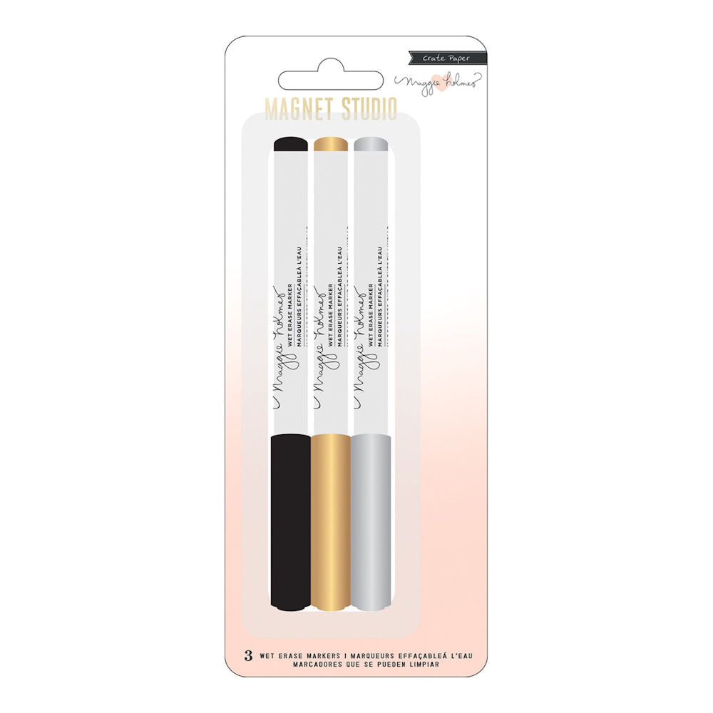 Magnet Studio Collection  Wet Erase Markers / Marcadores para Pizarrón de Tareas Descontinuado Maggie Holmes