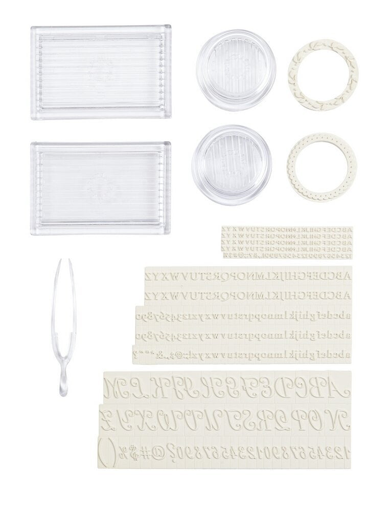 Set Your Own Stamp Setting Kit / Kit de Sellos Personalizables Descontinuado Martha Stewart