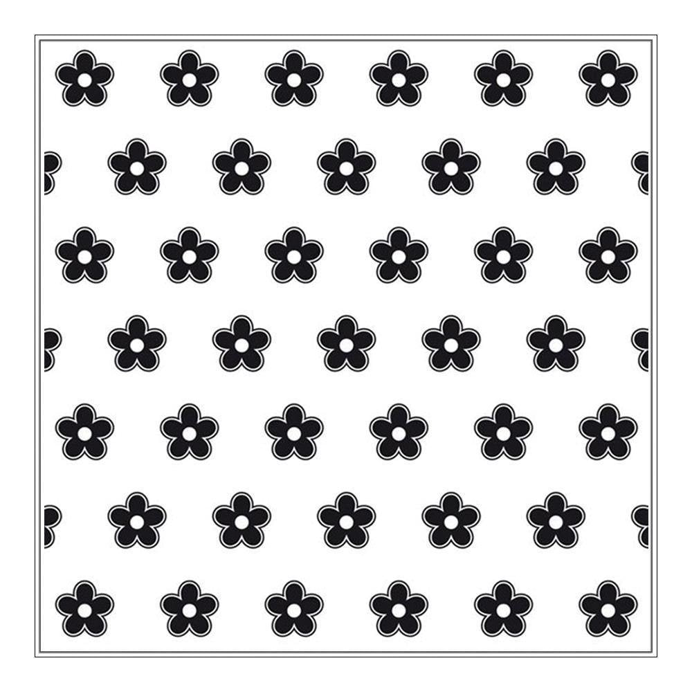 Flower Embossing Folder / Folder de Grabado de Flores Descontinuado Nellie Snellen