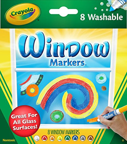 Window Markers / Marcadores para Ventana Descontinuado Crayola