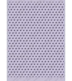 Polka Dots Embossing Folder / Folder de Grabado Lunares Descontinuado Cuttlebug
