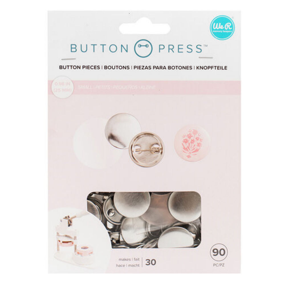 Button Press Small Pins Refill  / 30 Botones Chicos Personalizables