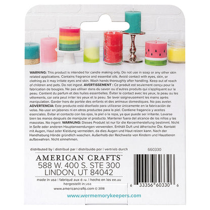 The Wick Candle Scent Garden Breeze / Set de 3 Esencias para Velas Brisa de Jardín Accesorios We R Memory Keepers