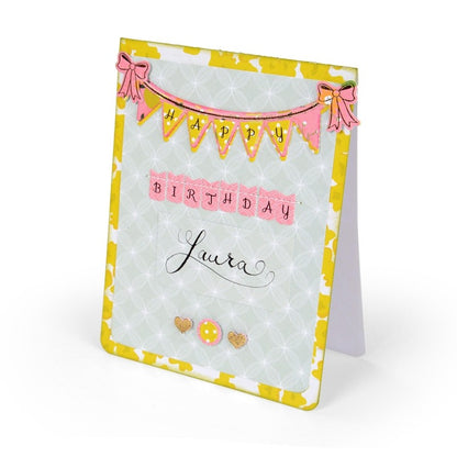 Banners &amp; Alphabet Stamps / Sellos Acrílicos Alfabetos y Accesorios Descontinuado Sizzix