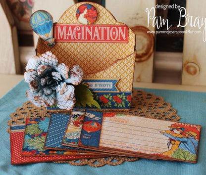 Bigz Flower Pocket / Suaje Cajita de Papas Descontinuado Sizzix
