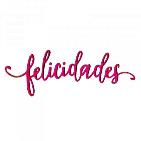 Thinlits Dies Felicidades / Suaje Felicidades Descontinuado Sizzix