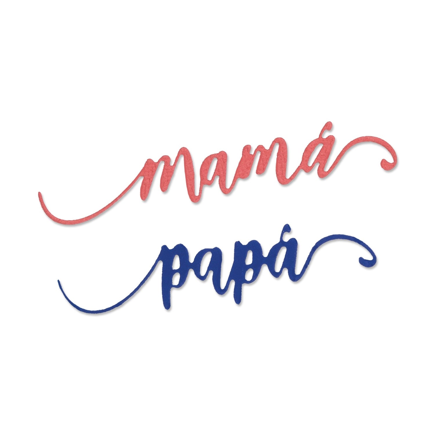 Thinlits Dies Papa y Mama / Suajes Papá y Mamá Descontinuado Sizzix