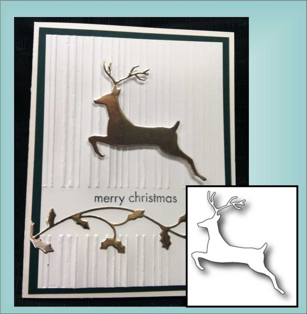 Leaping Deer Die / Suaje de Corte Salto de Venado Descontinuado Memory Box