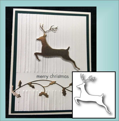 Leaping Deer Die / Suaje de Corte Salto de Venado Descontinuado Memory Box