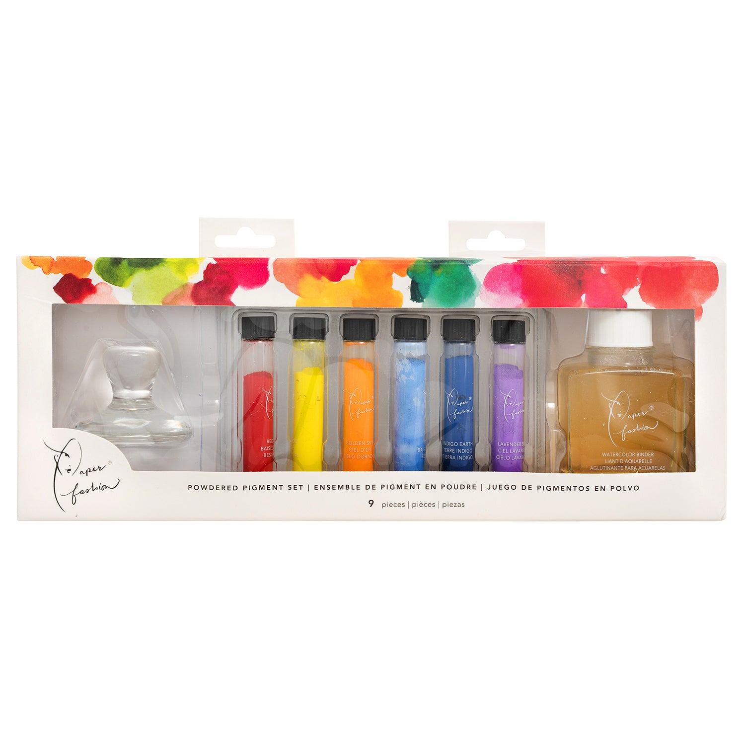 Powdered Pigment Set / Set de Pigmentos en Polvo Descontinuado American Crafts